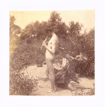 Standing Piper Study for Arcadia, ca. 1883. av Thomas Eakins