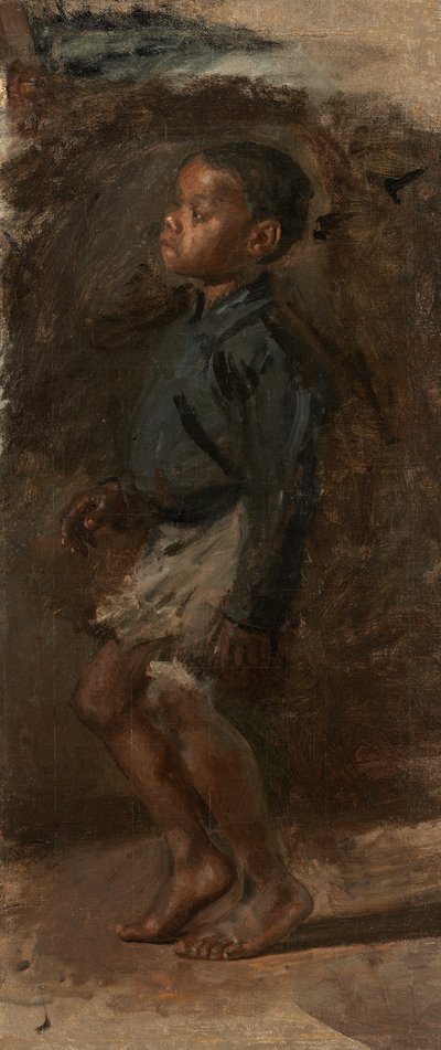 Studie for black Boy Dancing: The Boy, sannsynligvis 1877. av Thomas Eakins