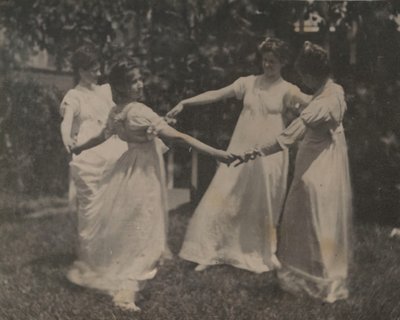 Susan Hannah Macdowell, Uidentifisert jente, Elizabeth Macdowell, og muligens Mary Macdowell..., ca. 1 av Thomas Eakins