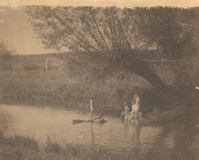 [Susan Macdowell og Crowell-barna i Avondale, Pennsylvania] av Thomas Eakins
