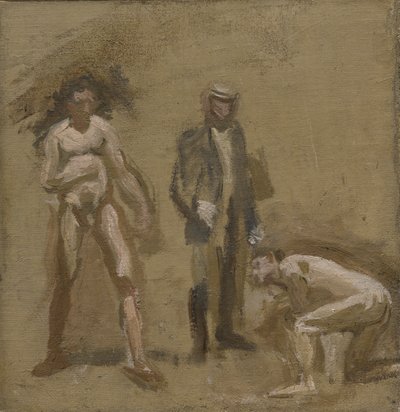 Tar greven, studer av Thomas Eakins