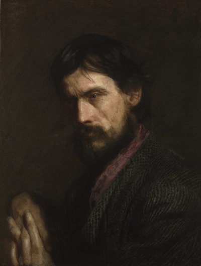 Veteranen (Portrett av George Reynolds), ca. 1885 av Thomas Eakins