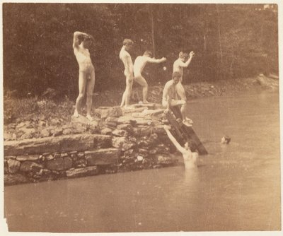 Thomas Eakins og studenter, ca. 1883. av Thomas Eakins