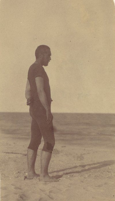 [Thomas Eakins i badedrakt], 1880-tallet, 1880-tallet. av Thomas Eakins