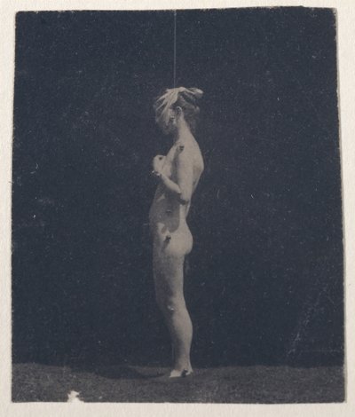 Uidentifisert modell, 1884. av Thomas Eakins