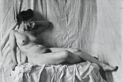 Uidentifisert modell, c. 1886-1892. av Thomas Eakins