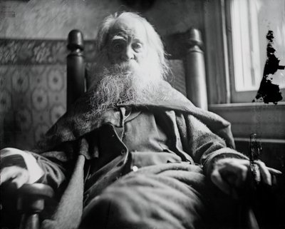 Walt Whitman i Camden, NJ, ca. 1891. av Thomas Eakins