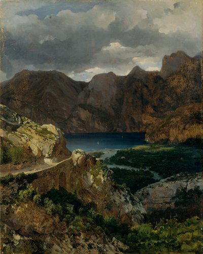 Utsikt over Gardasjøen av Thomas Ender