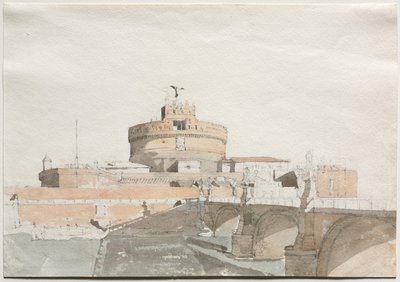 Castel Sant'Angelo av Thomas Ender