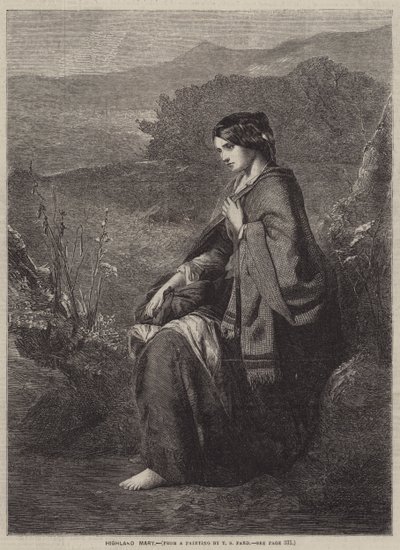 Highland Mary av Thomas Faed