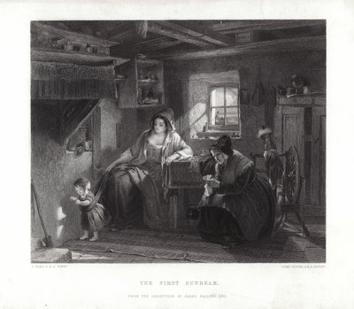 Den første solstrålen av Thomas Faed
