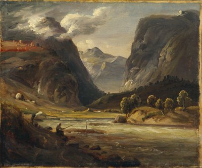 From Aurland in Sogn av Thomas Fearnley