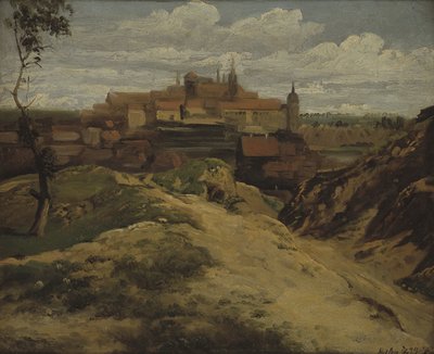 Utsikt over Meissen av Thomas Fearnley