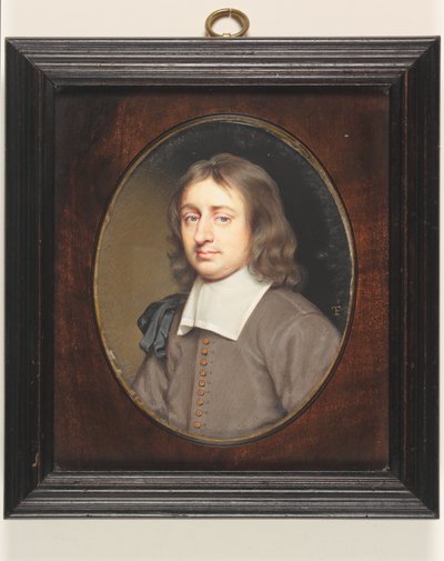 Christopher Simpson (akvarell på vellum) av Thomas Flatman