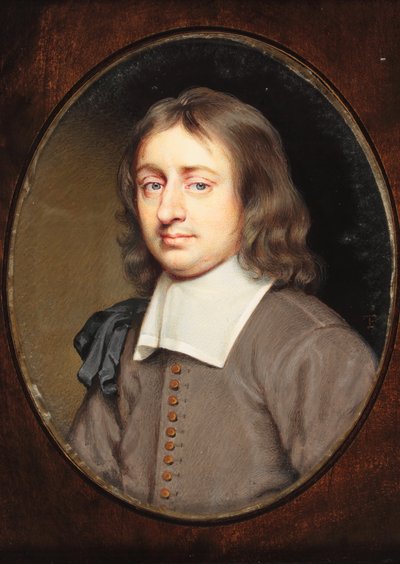 Christopher Simpson (akvarell på vellum) av Thomas Flatman