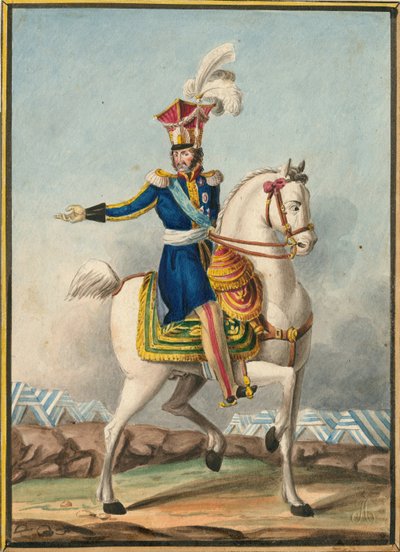 Portrett av Tadeusz Kosciuszko 1746-1817 av Thomas Francois Guerin