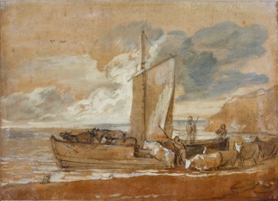 En storfeferge, 1784-1788. av Thomas Gainsborough