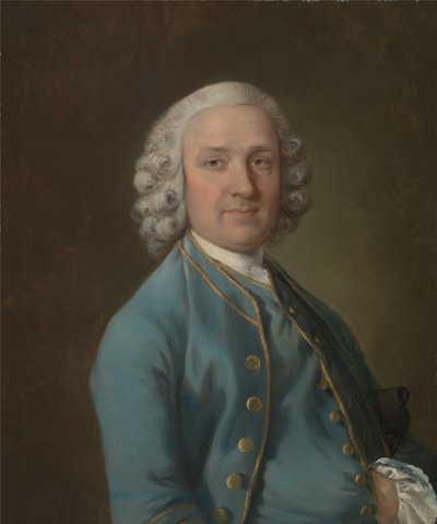 En mann kalt Mr. Wood, den dansende mester av Thomas Gainsborough