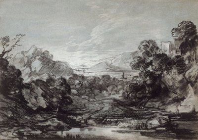 Kystutsikt av Thomas Gainsborough