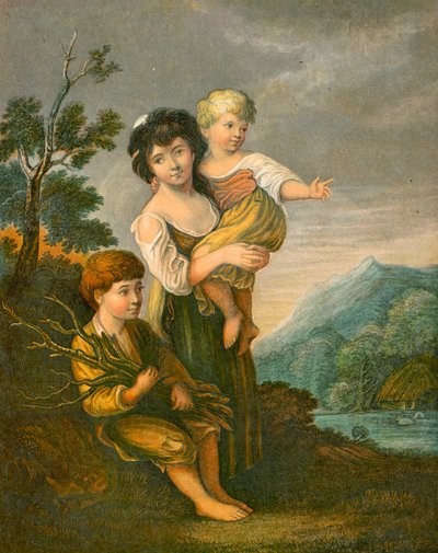 Hyttebarn av Thomas Gainsborough