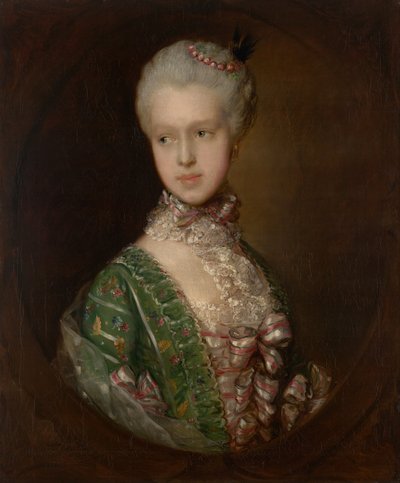 Elizabeth Wrottesley, senere hertuginne av Grafton av Thomas Gainsborough