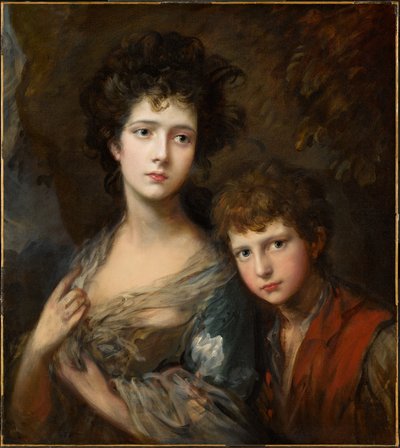 Elizabeth og Thomas Linley av Thomas Gainsborough