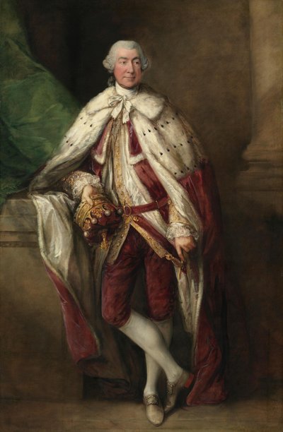 James, 8. jarl av Abercorn av Thomas Gainsborough