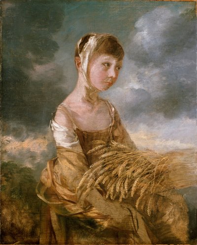 Margaret Gainsborough sanking, sent på 1750-tallet av Thomas Gainsborough
