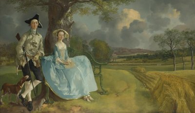 Herr og fru Andrews, 1750 av Thomas Gainsborough