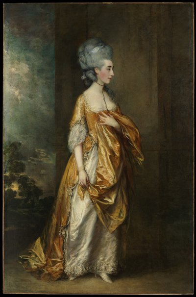 Fru Grace Dalrymple Elliott (1754?-1823) av Thomas Gainsborough