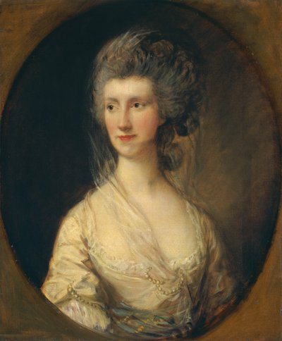Mrs. John Taylor, ca. 1778. av Thomas Gainsborough