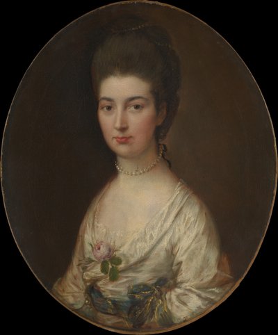 Mrs. Ralph Izard Alice De Lancey, 174647-1832. av Thomas Gainsborough