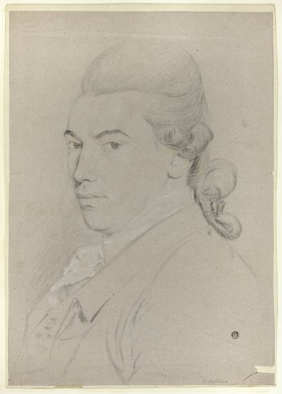 Portrett byste av en mann av Thomas Gainsborough