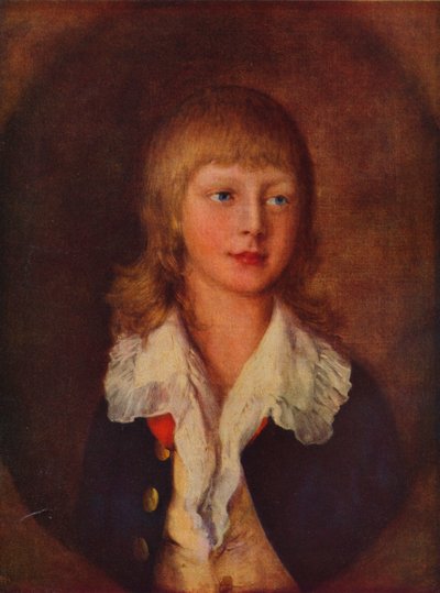 Portrett av Adolphus, hertugen av Cambridge, iført Windsor-uniformen, 1700-tallet av Thomas Gainsborough