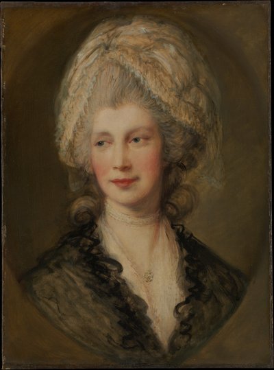 Dronning Charlotte av Thomas Gainsborough