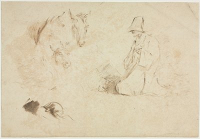 Skisser: Figurer og dyr. av Thomas Gainsborough
