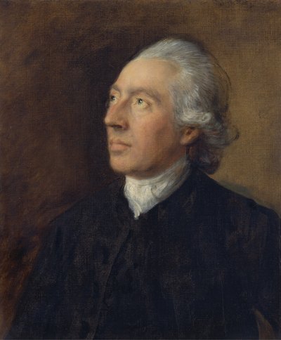 Rev. Humphry Gainsborough, mellom 1770 og 1774. av Thomas Gainsborough