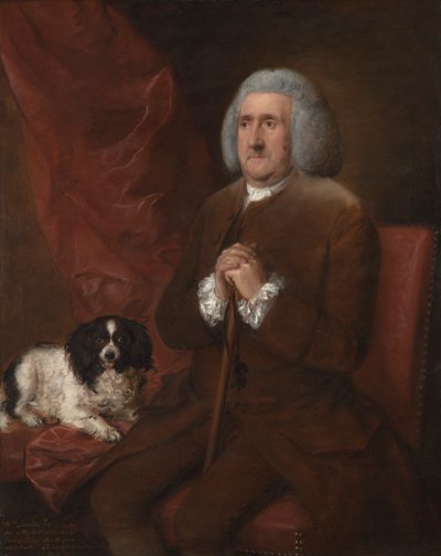 William Lowndes, revisor ved Hans Majestets finansrett av Thomas Gainsborough RA