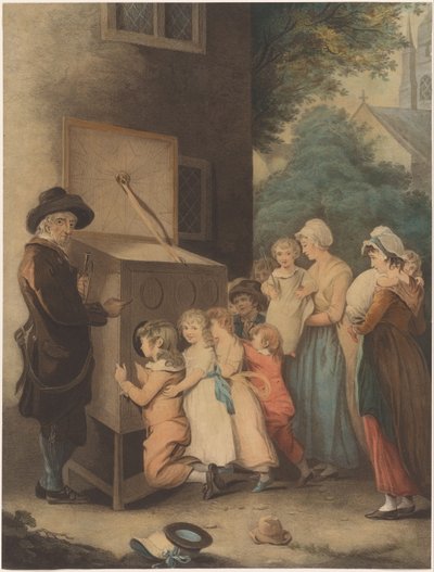 Barn rundt et visningsskap The Show Man / La Piece Curieuse av Thomas Gaugain