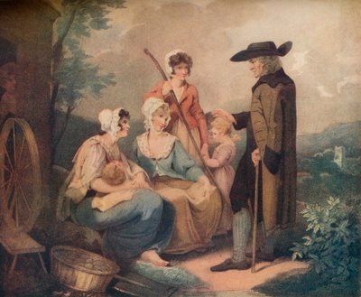 Hyttedøren, c1791 av Thomas Gaugain