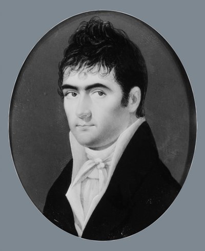 Selvportrett, ca. 1805. av Thomas Gimbrede