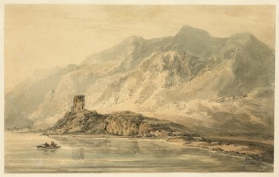 Dolbadarn Castle av Thomas Girtin