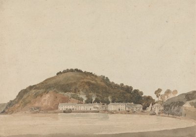 Odd på kysten av South Devon, muligens Shaldon av Thomas Girtin