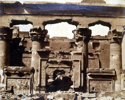 Portico of the Temple of Kalabsha, fra albumet 