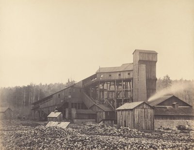Gibson's Breaker, Rushdale, Pennsylvania, 1860-tallet. av Thomas H. Johnson