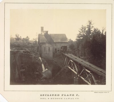 Skråplan F, Delaware og Hudson Canal Co. av Thomas H. Johnson