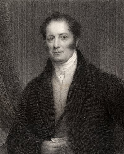 Edward Baines, gravert av J. Cochran, fra 