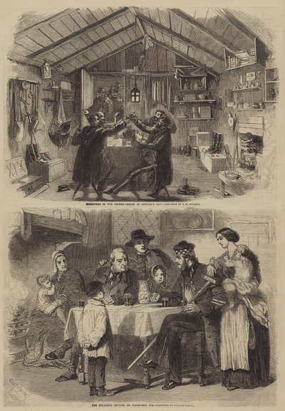 Militær jul sammenlignet av Thomas Harrington Wilson