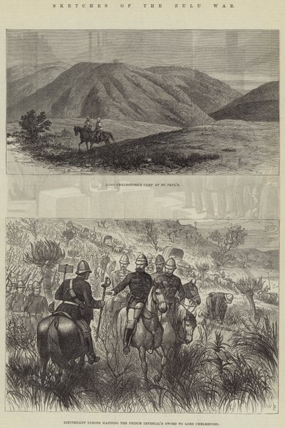 Skisser av Zulu-krigen av Thomas Harrington Wilson