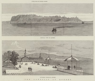Jordraset i Quebec av Thomas Harrington Wilson